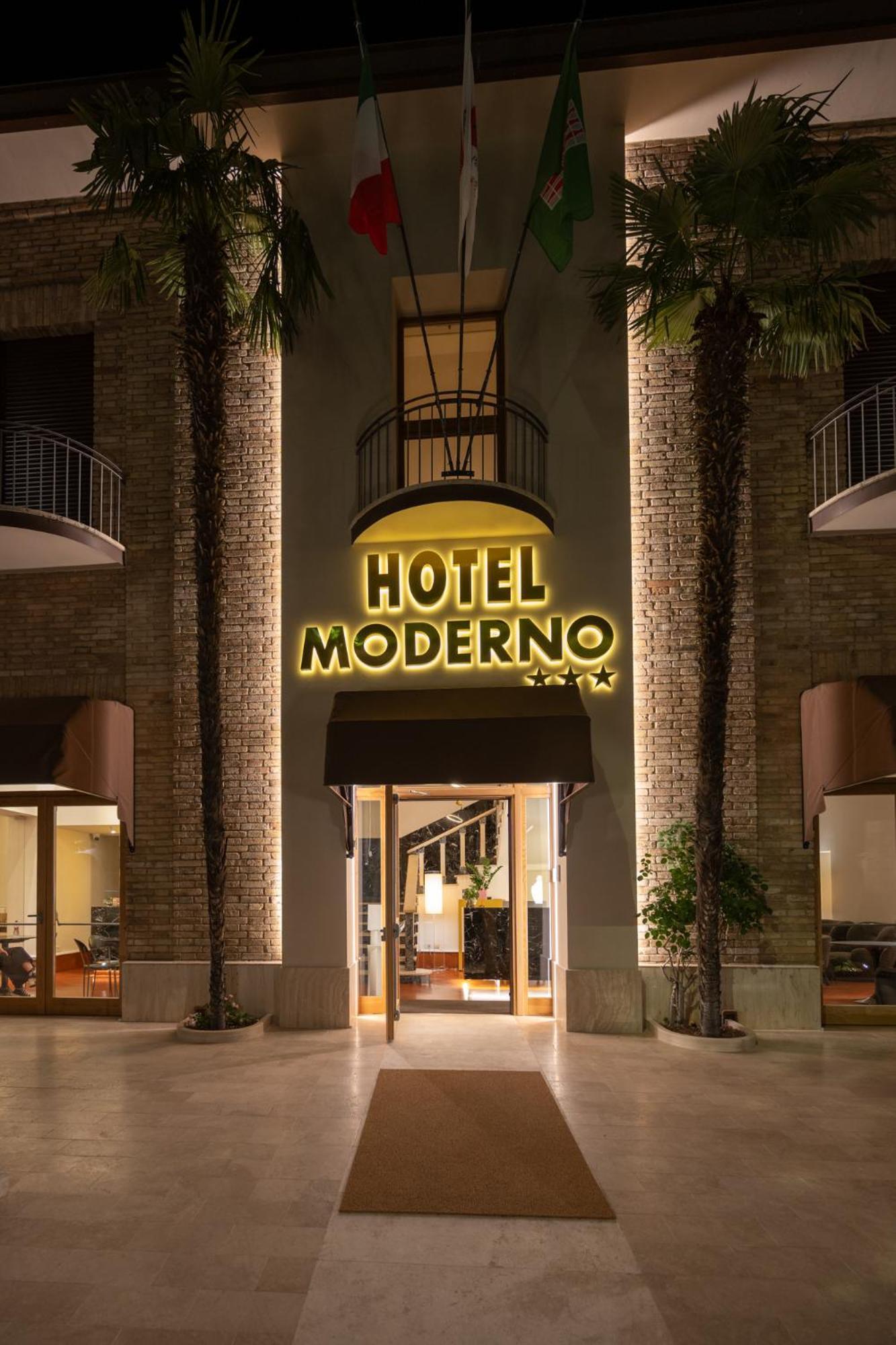 Hotel Moderno Ассизи Экстерьер фото